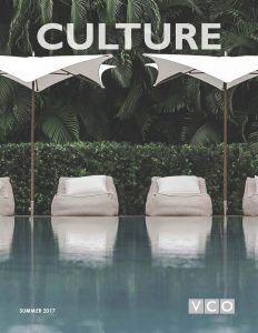 Culture-Issue-2-Cover Lounge Seats and Umbrellas by Pool