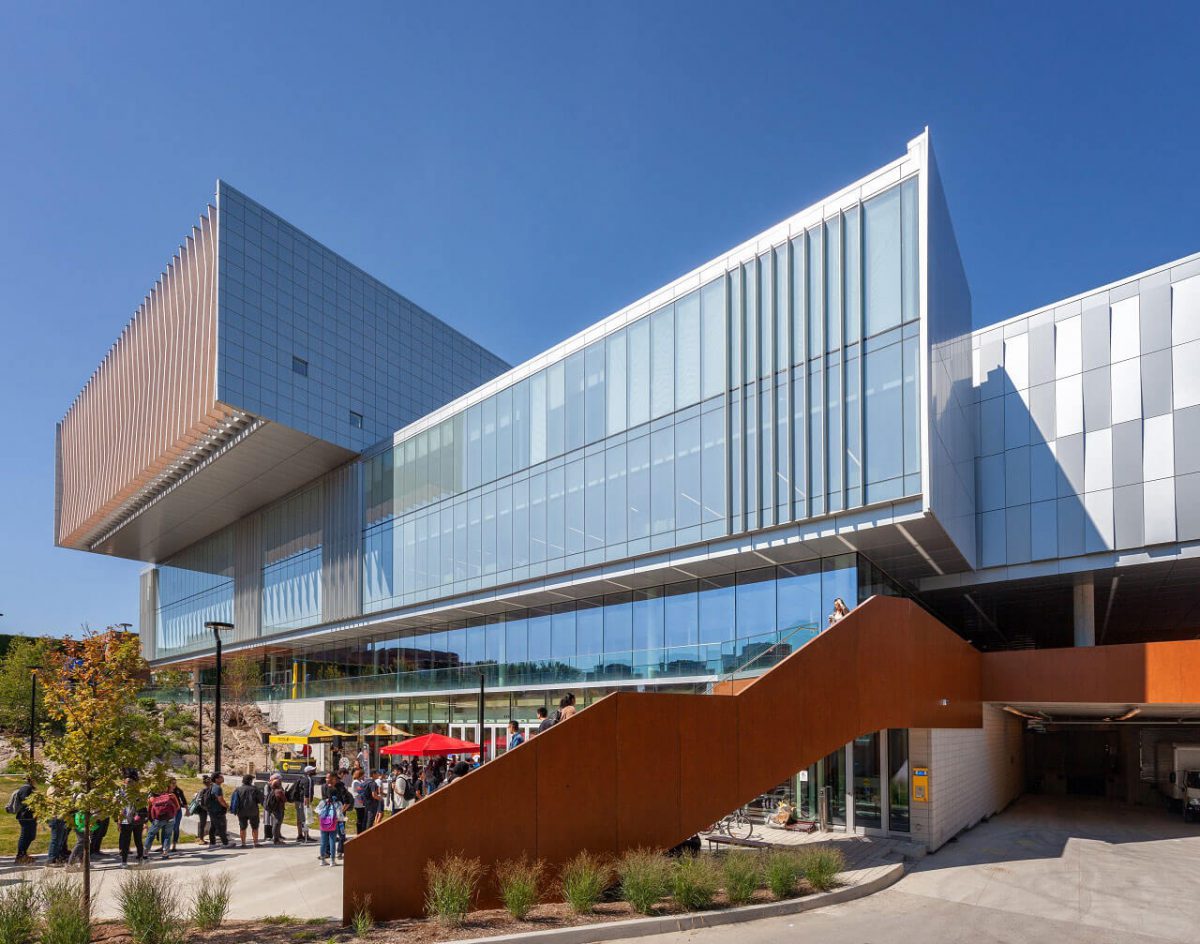 York University Building Exterior