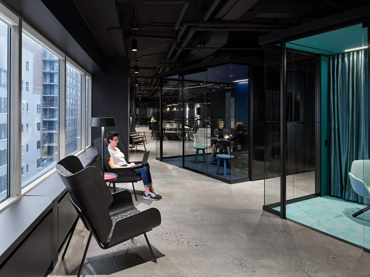 The Smart City Sandbox Angle View Hallway