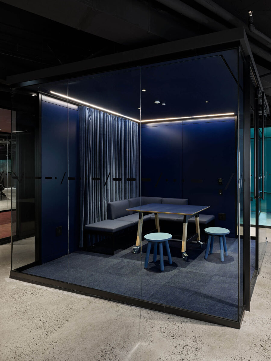The Smart City Sandbox Blue Saturated Box Large Meeting Room