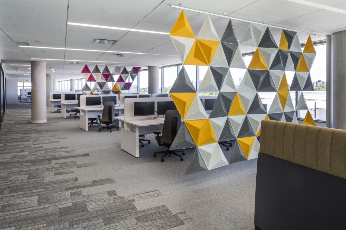AstraZeneca Workstations Teknion Livello