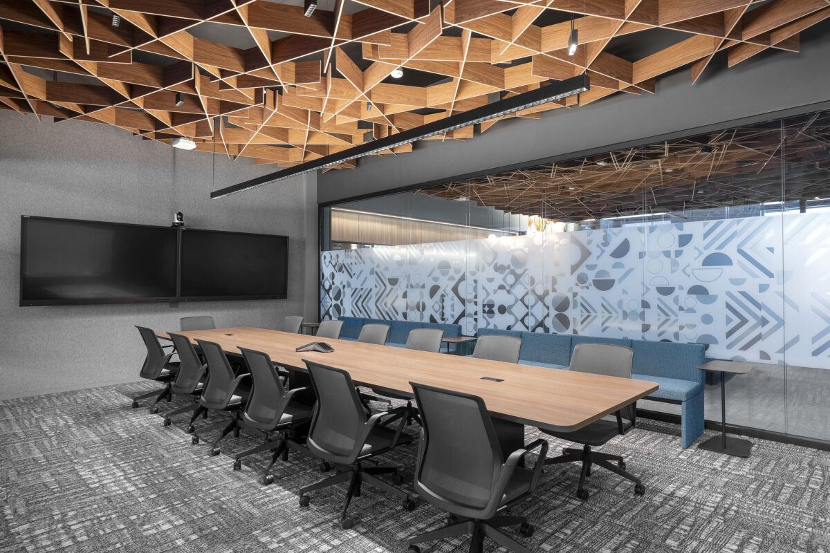 Fortune 500 beverage company Workshop meeting table