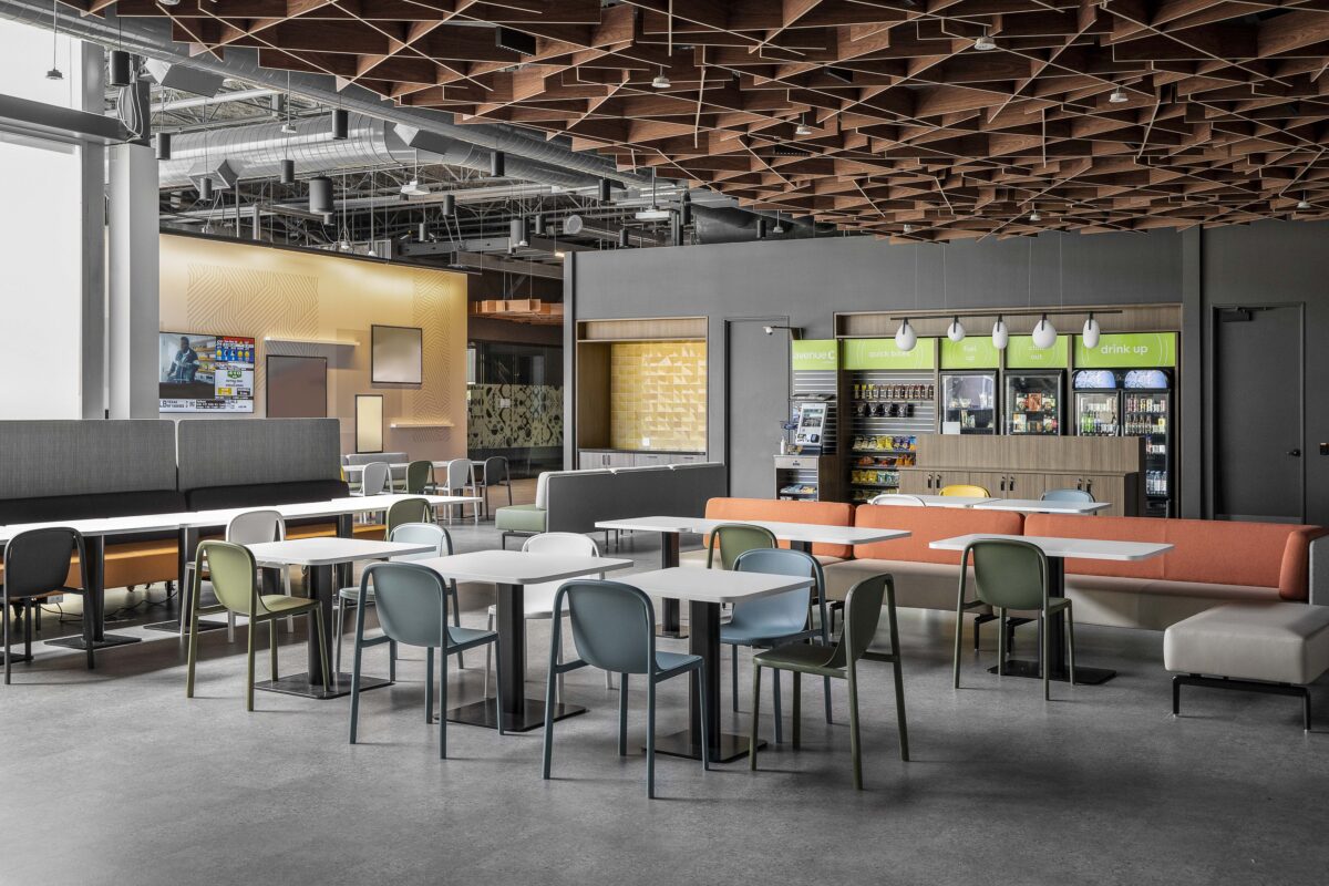 Fortune 500 Beverage Company kitchenette area