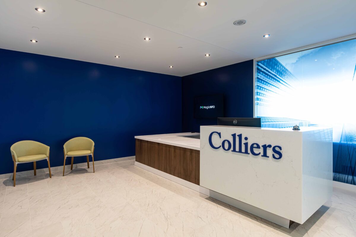 Colliers reception