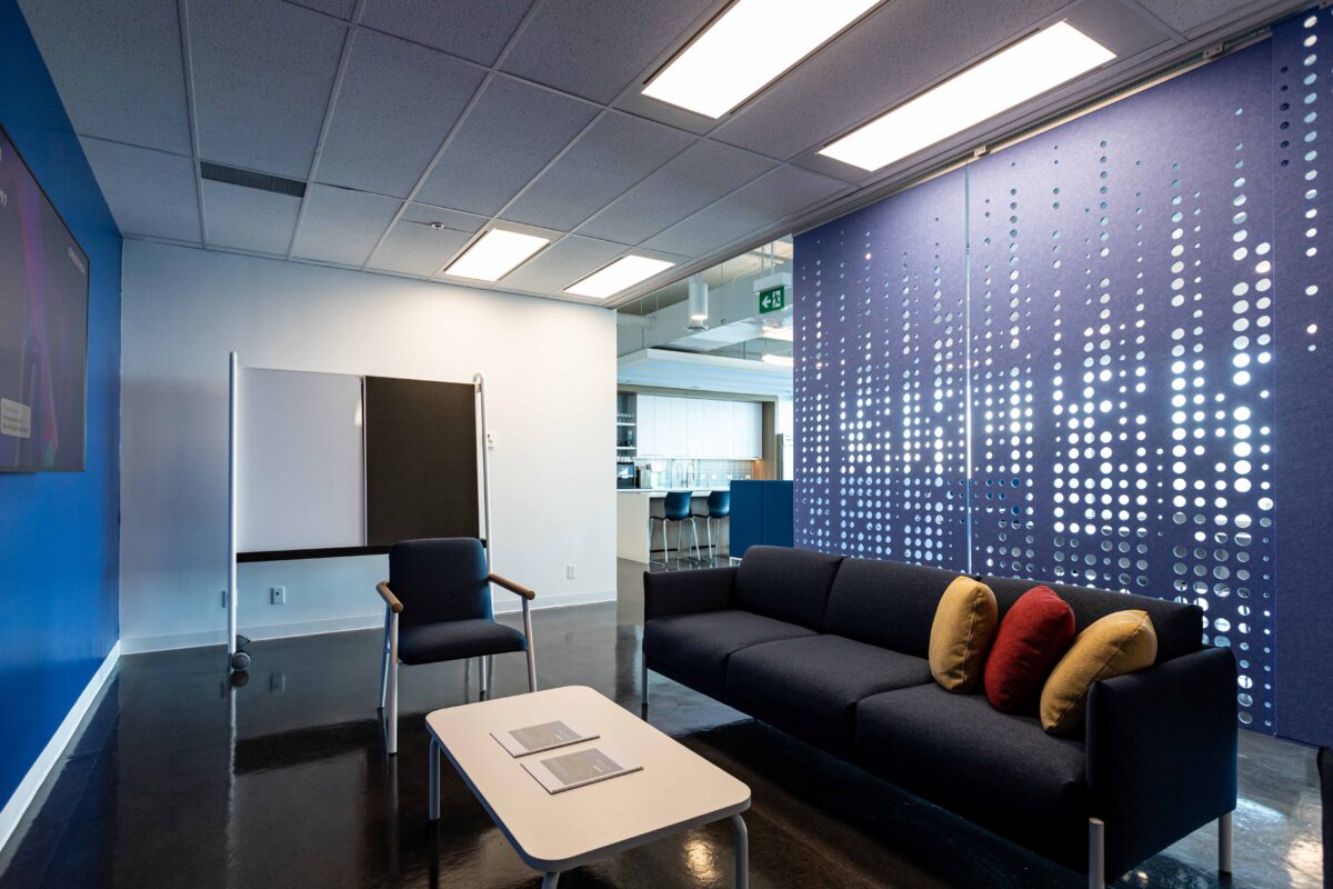 Colliers open collab area
