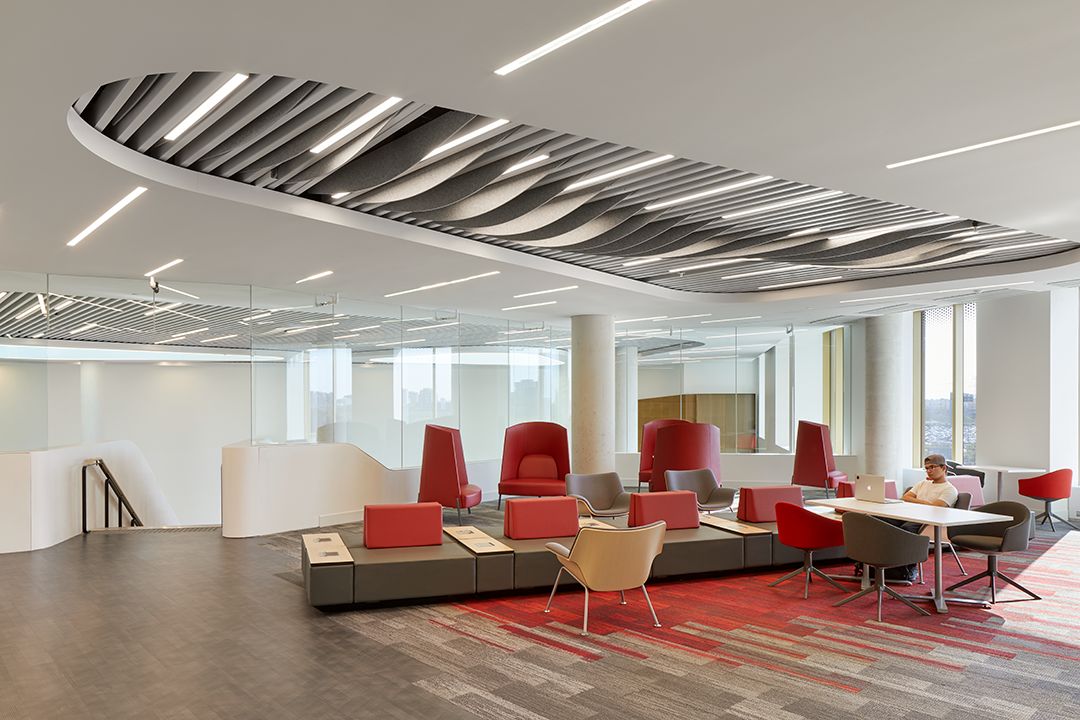 Variety Of Studio TK and Teknion Lounge Seating