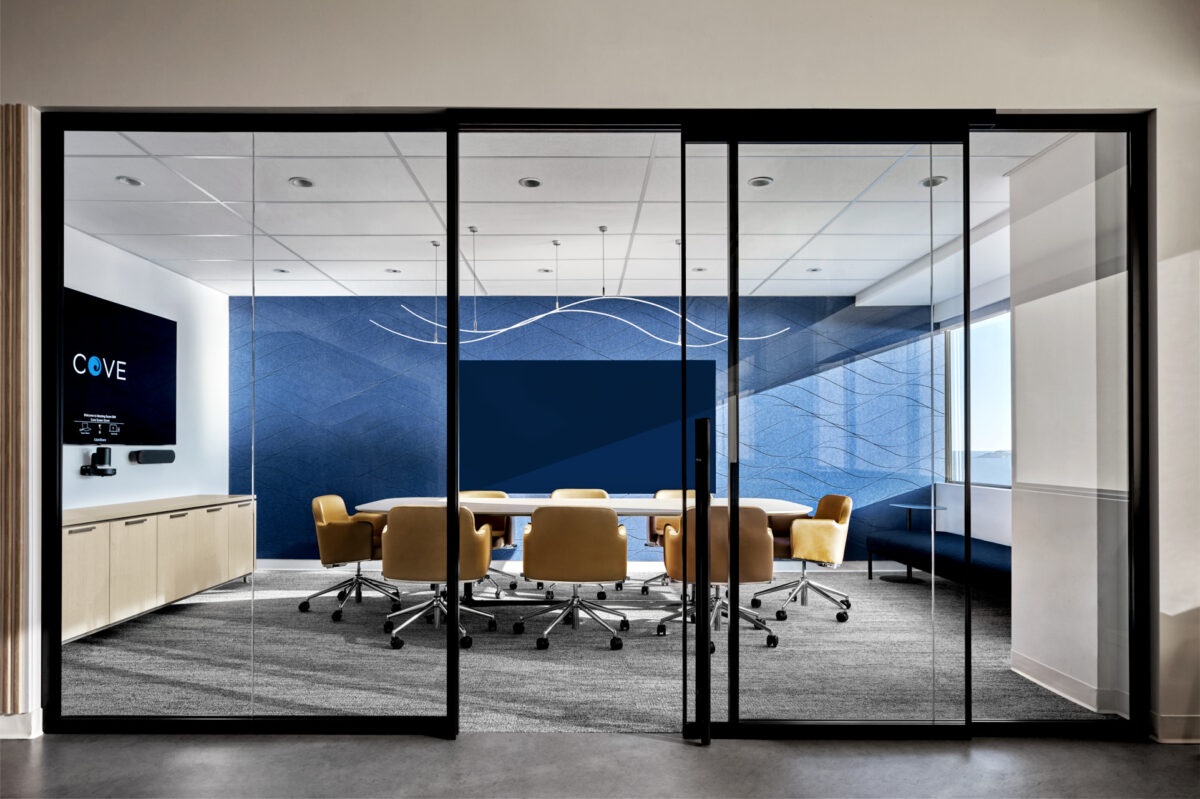 Cove Ocean conference room - Teknion walls