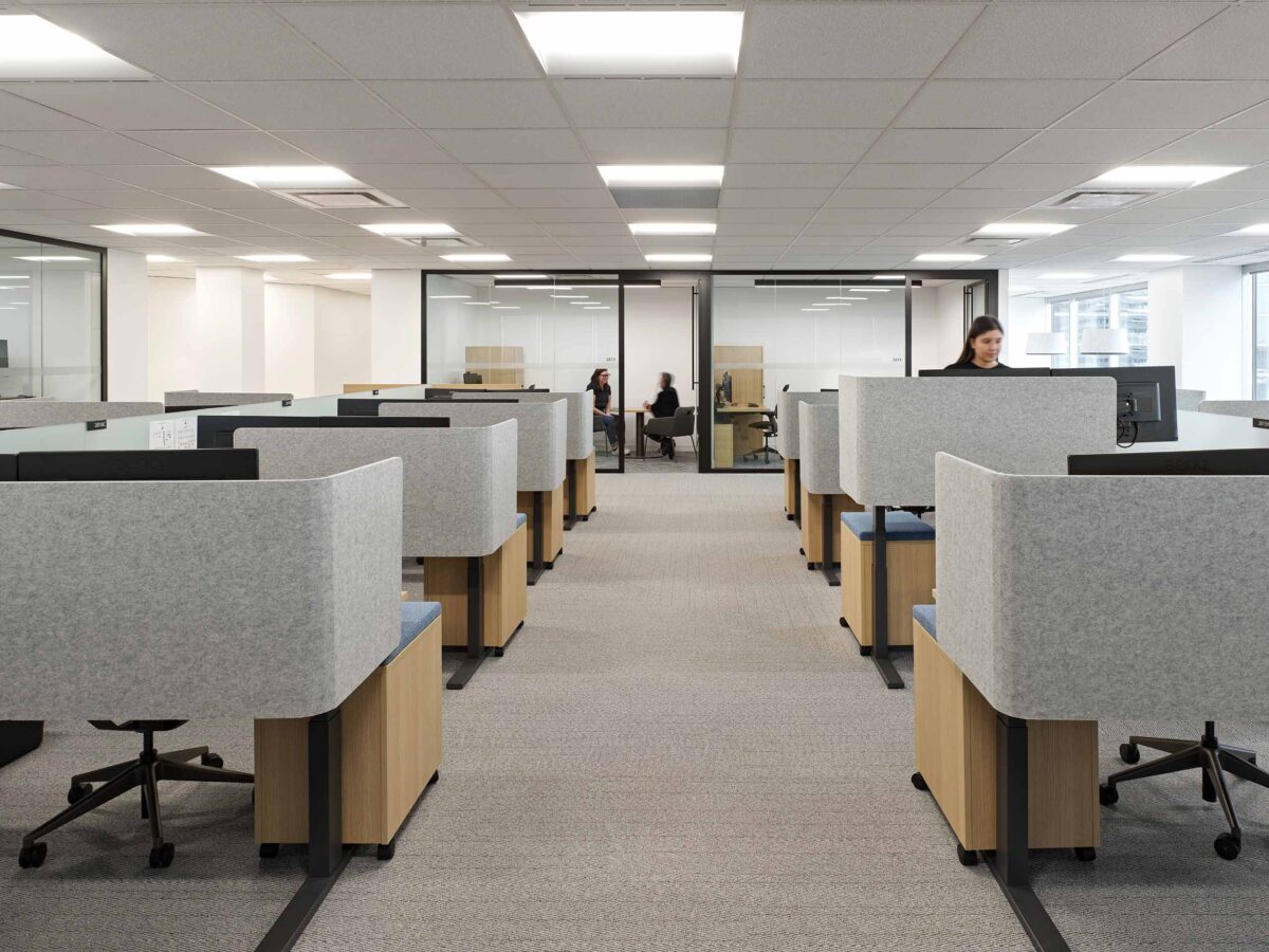 Confidential Financial Services Firm ancillary furniture and walls