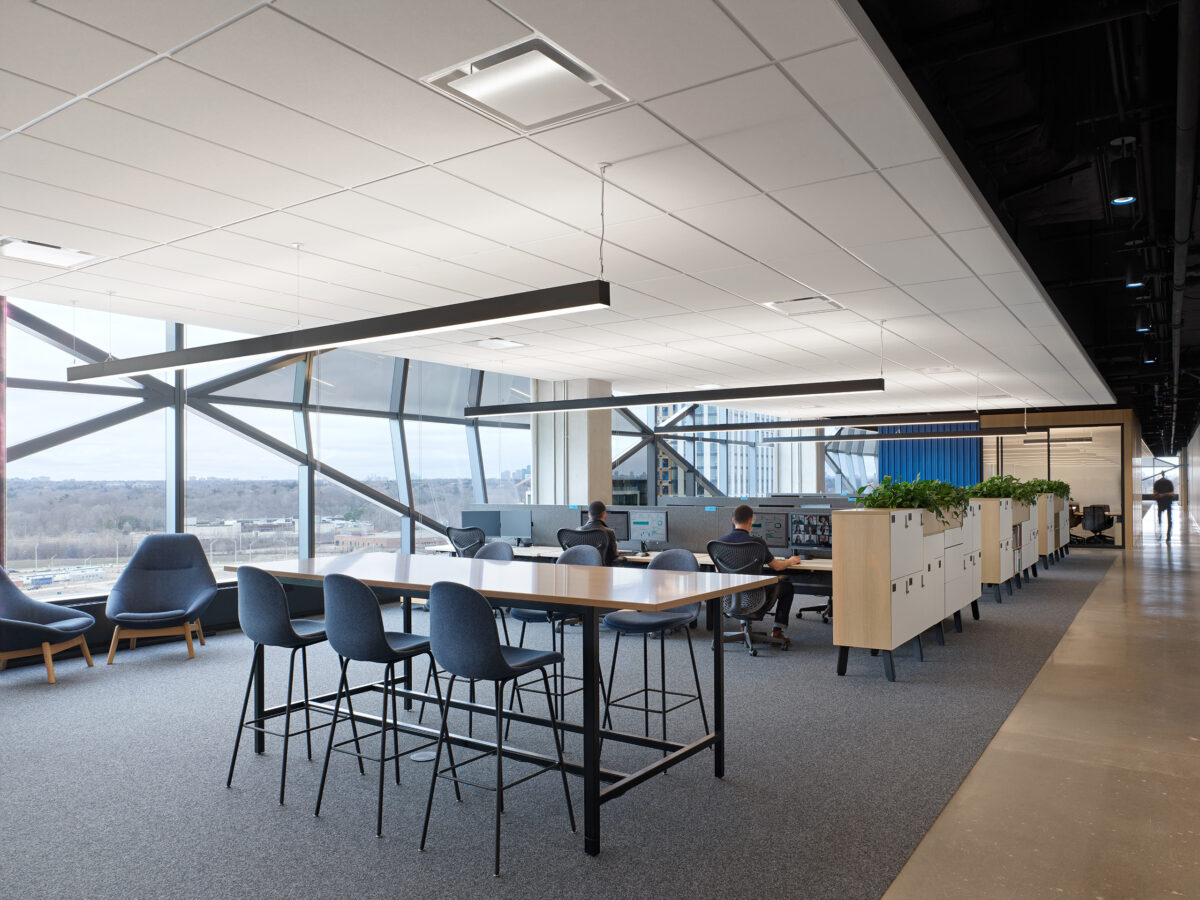 HH Angus Open Collab Area and Workstations
